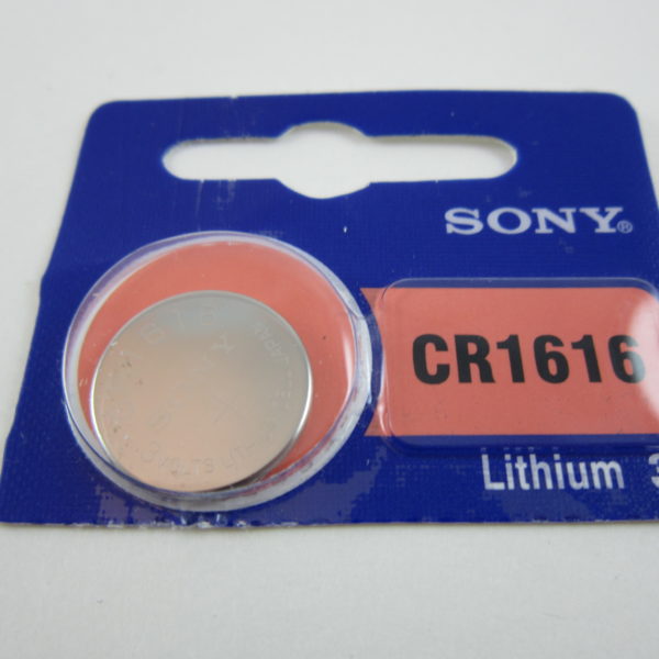 Sony 1x CR1616 BR1616 CR 1616 DL1616 3V Lithium Button Cell Battery