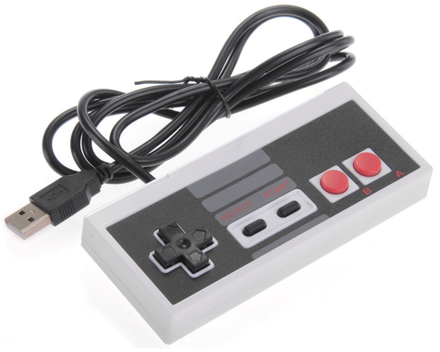 Retro Nintendo NES USB PC/MAC Controller New Plug n’ Play RetroBit
