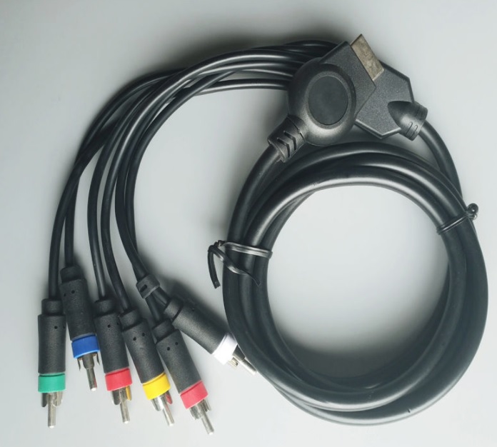 Extra Thick HD Component AV VideoAudio Cable SONY Playstation 2 3 PS2 PS3 Slim MSGamesnNsupplies