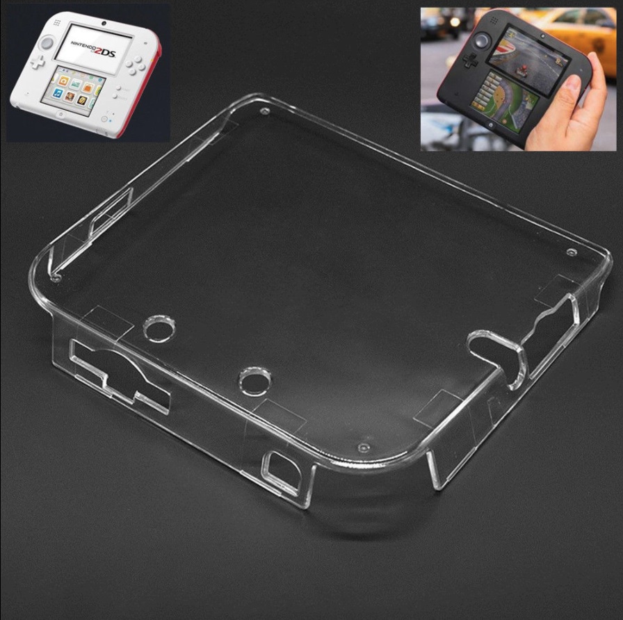 2ds xl clear shell