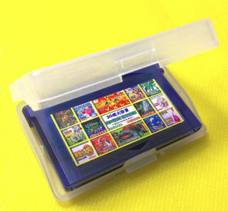 Clear Plastic Dustproof Cartridge Case Box for Game Boy Advance GBA